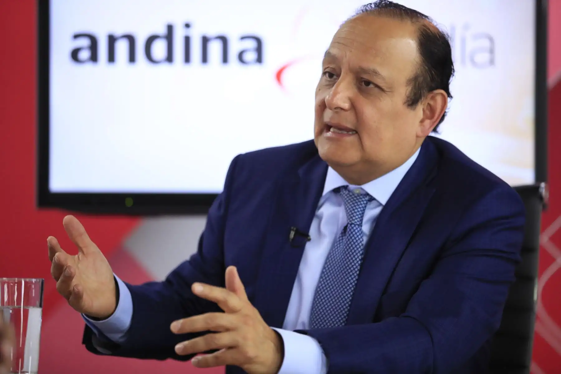 Walter Gutiérrez Camacho, exembajador del Perú en España. Foto: ANDINA/Juan Carlos Guzmán