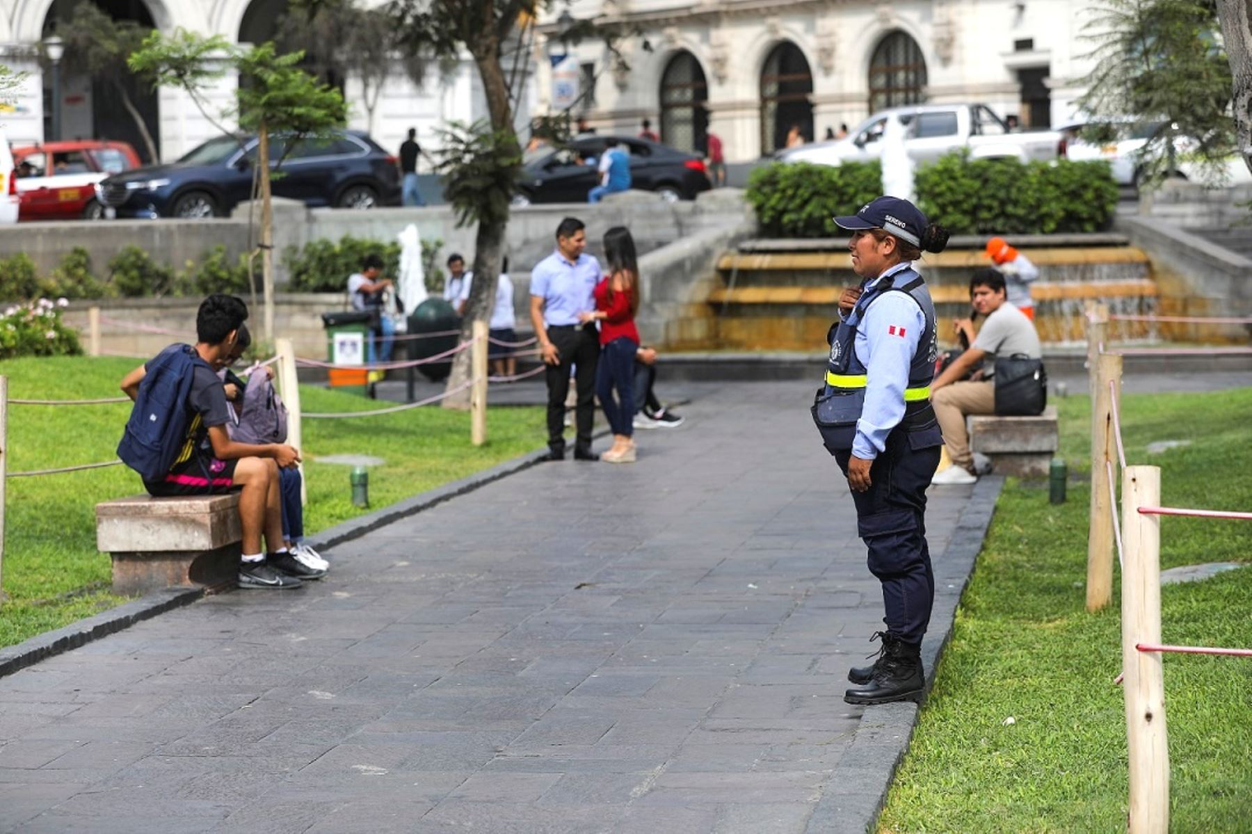 San Valentín: reforzarán vigilancia en el Cercado de Lima. Foto: ANDINA/difusión.