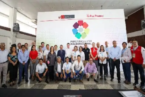 Siete mesas técnicas se insltalaron durante el I Encuentro Macro Regional Norte Productivo, desarrollado en Jaén, región Cajamarca, hasta donde llegó la ministra Rocío Barrios.