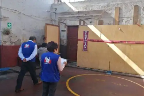 Ante la proximida del Año Escolar 2020, la Defensoría del Pueblo de Arequipa inició la supervisión de colegios.