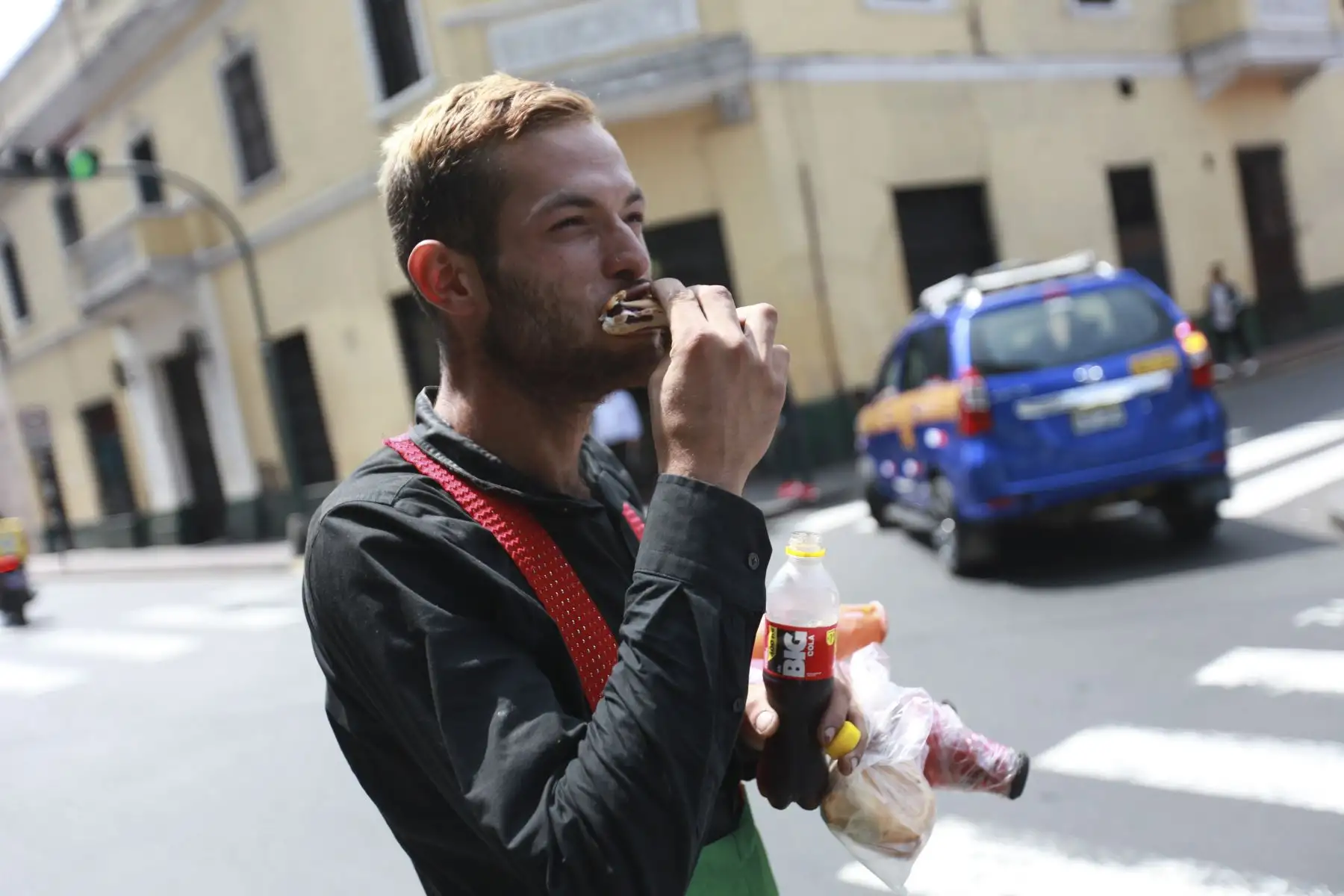 Silvan tiene un estilo de vida distinto a la mayoría de personas, pero el expresa que se siente feliz siendo independiente. Foto: ANDINA/Jhonel Rodríguez Robles