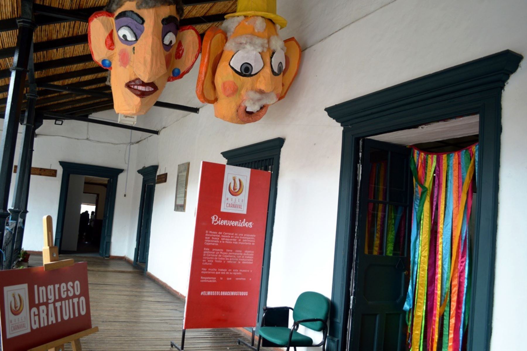 El museo del carnaval de Cajamarca estará abierto hasta el 8 de marzo en el Centro Cultural Municipal de la ciudad norandina.