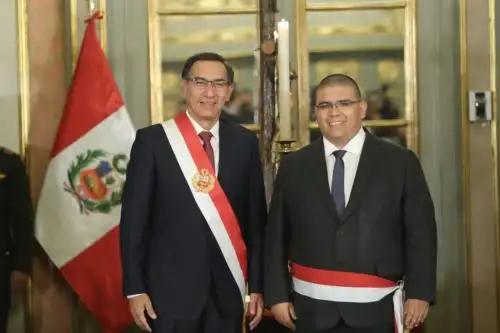 Fernando Castañeda asumió como ministro de Justicia y Derechos Humanos. Foto: ANDINA/Prensa Presidencia