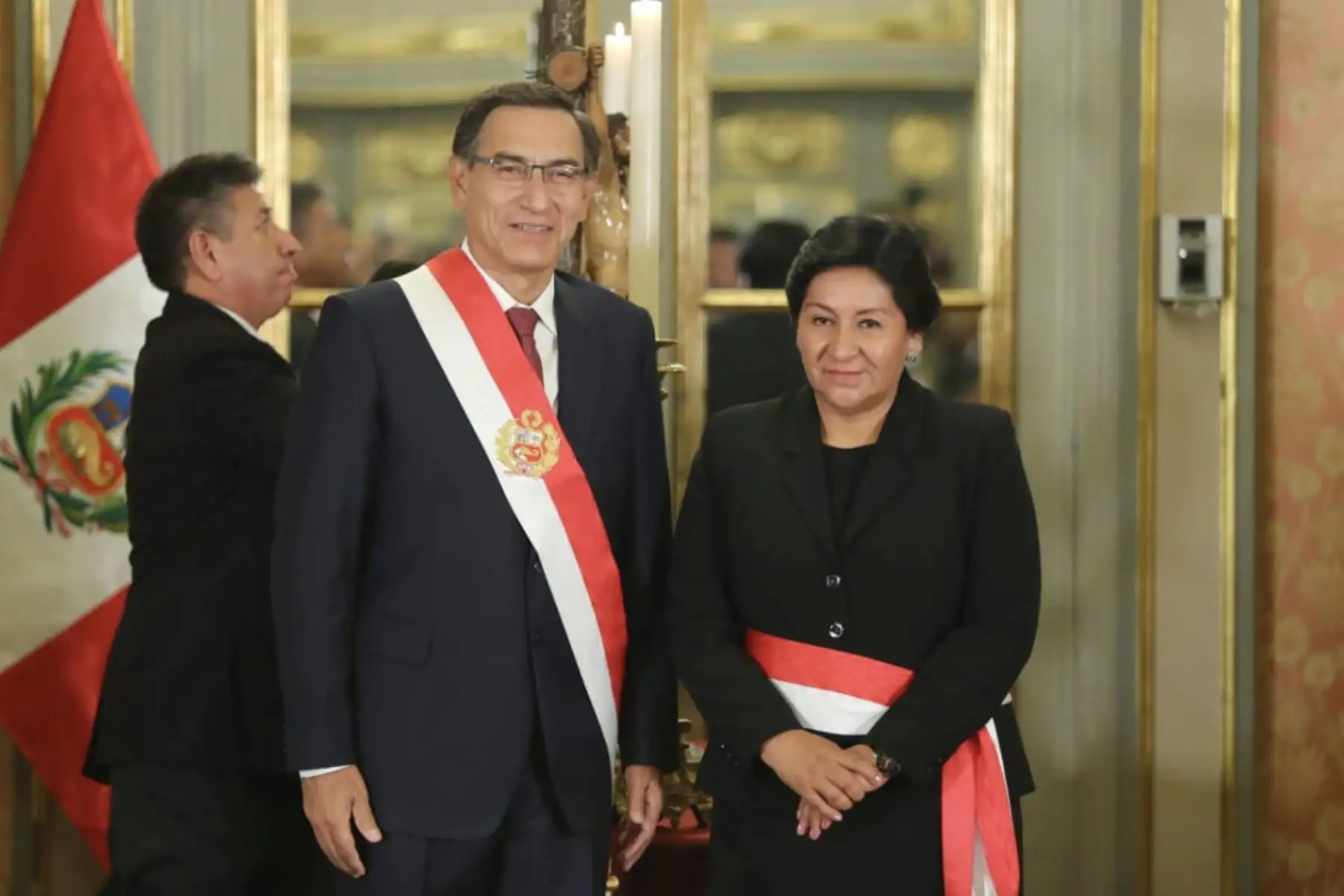 Susana Vilca Achata, asume el cargo de ministra de Energía y Minas.
Foto: ANDINA / Prensa Presidencia