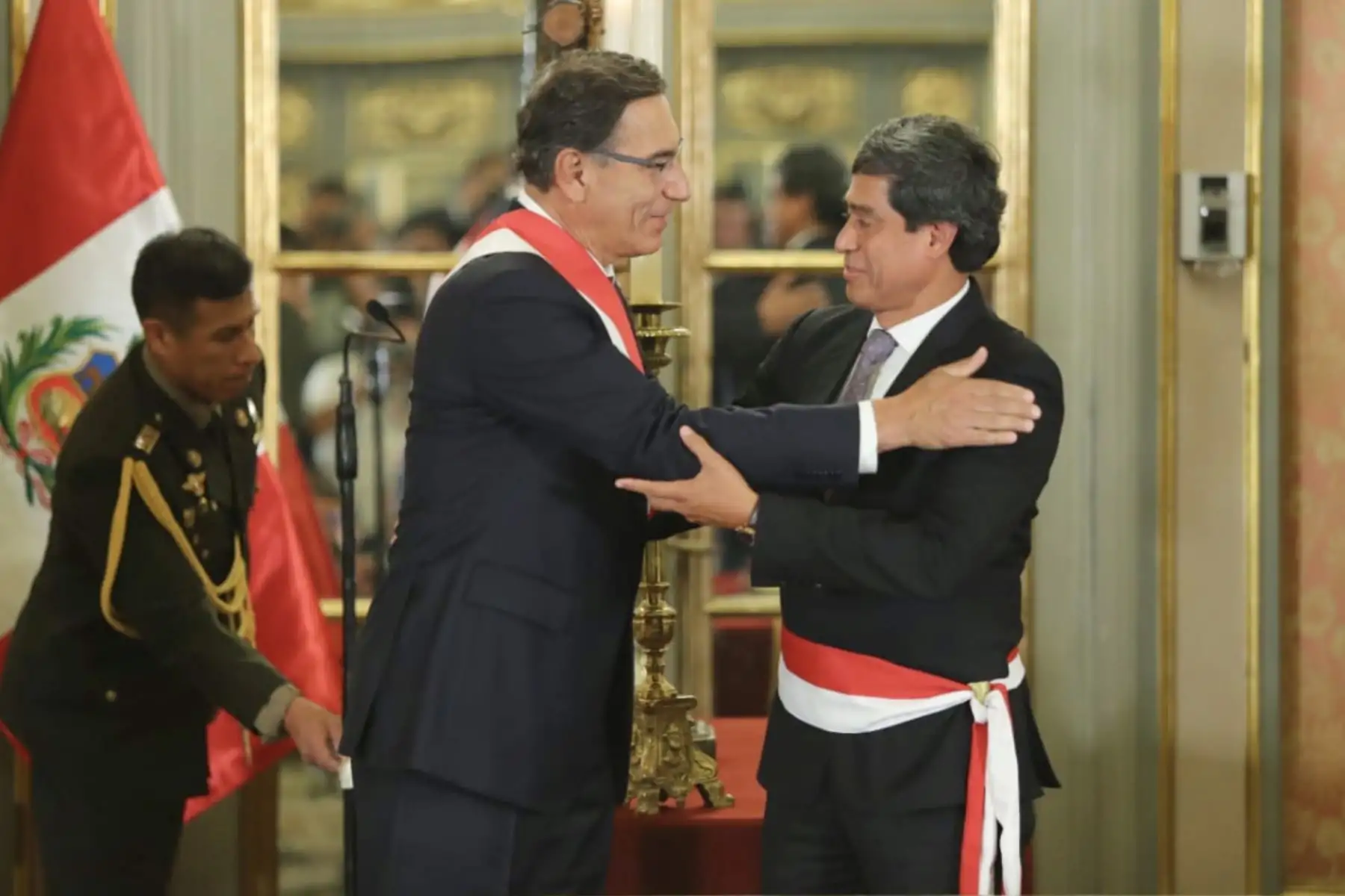 Carlos Lozada Contreras, asume el cargo de ministro de Transportes y Comunicaciones.
Foto: ANDINA/ Prensa Presidencia