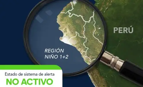 La Comisión Multisectorial Encargada del Estudio Nacional del Fenómeno El Niño (Enfen) mantiene el estado de alerta No Activo, debido a que actualmente no se observan condiciones para el desarrollo de este evento climático frente a la costa peruana en los próximos meses. ANDINA/Difusión