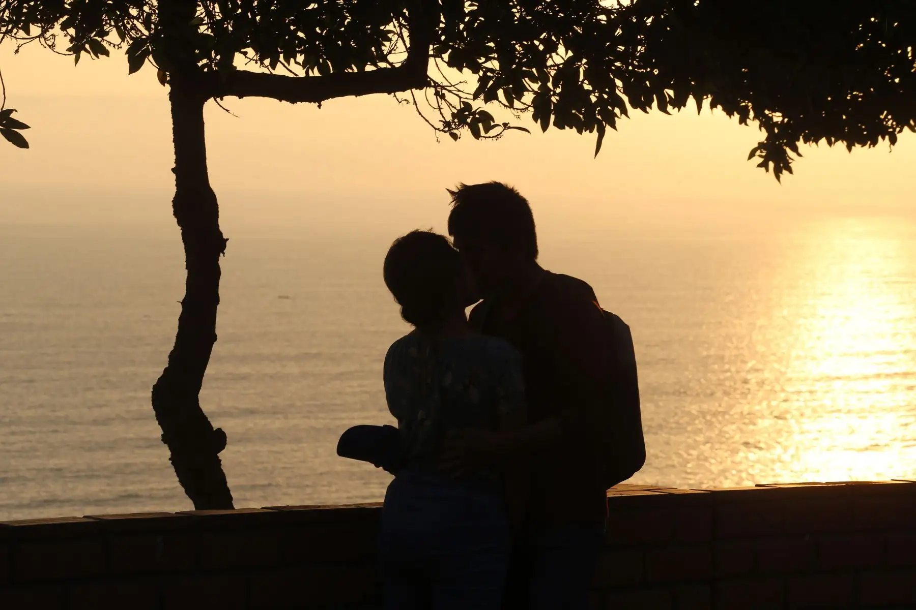 En el día de San Valentín, parejas celebran el día de la amistad y el amor. 
Foto: ANDINA/Eddy Ramos