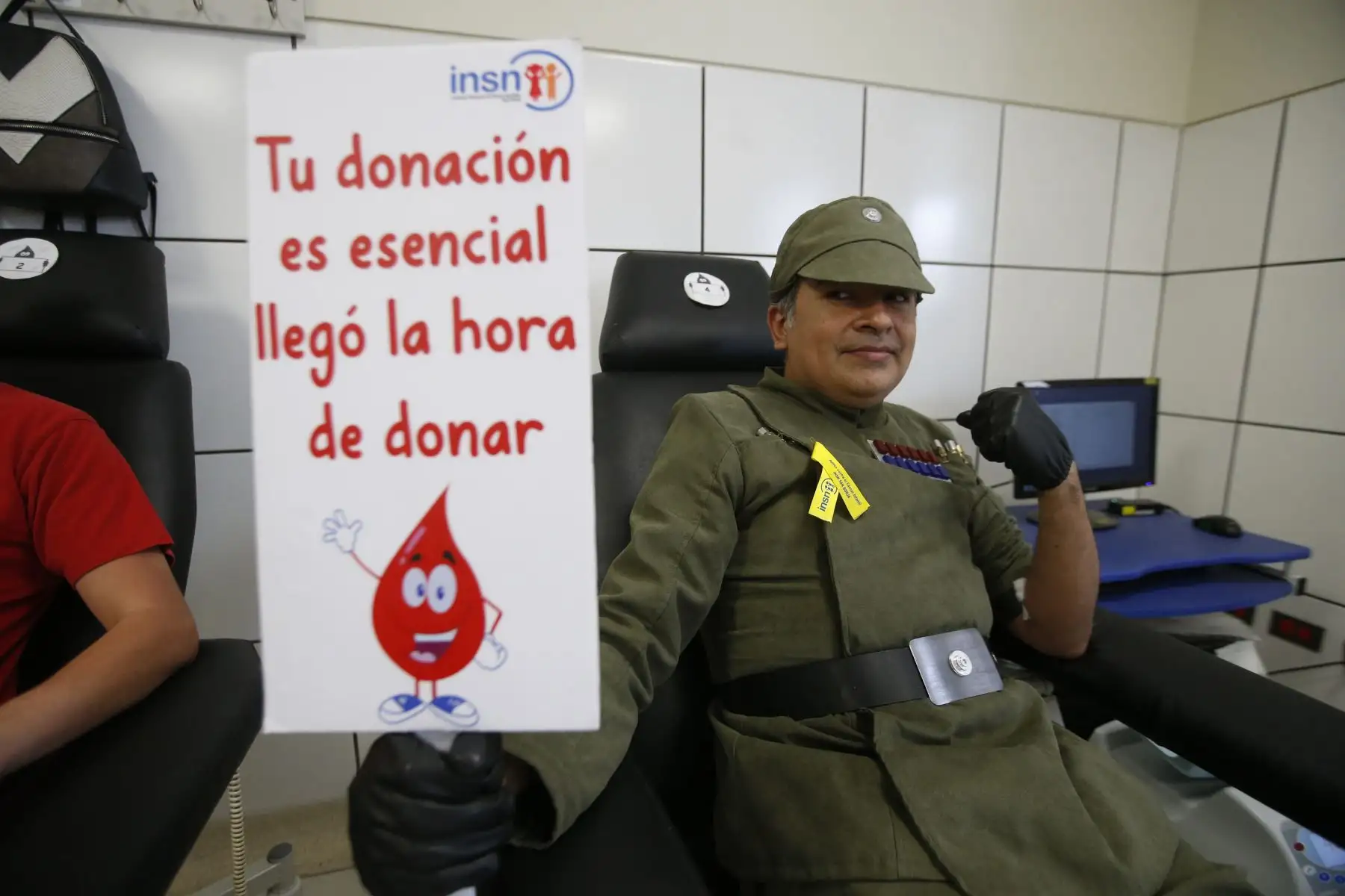 En el día internacional contra el cáncer infantil, el Instituto Nacional de salud del Niño y la  legión 501 Stars Wars invitan a la ciudadanía a donar plaquetas para pacientes con cáncer. 
Foto: ANDINA/Eddy Ramos