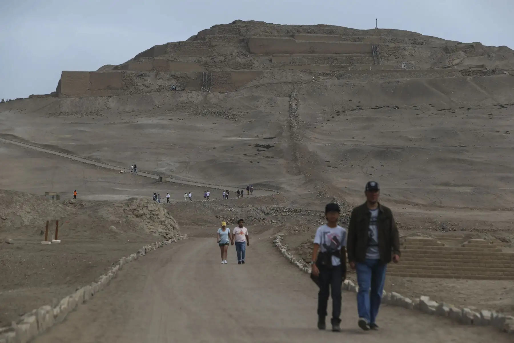 El Templo del Sol luce imponente dentro del Santuario de Pachacamac. Foto: ANDINA/Jhonel Rodríguez Robles