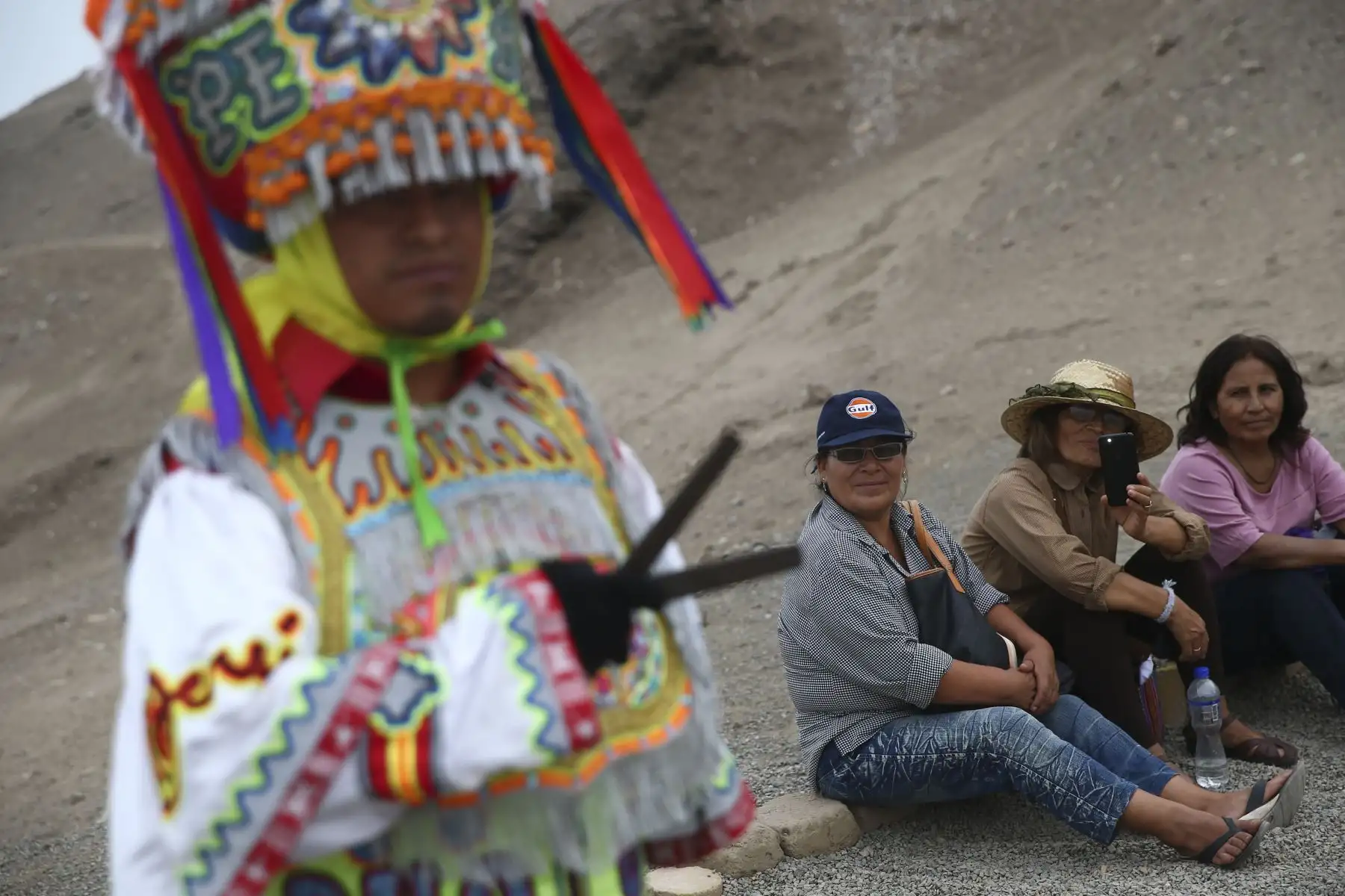 El Museo de Sitio de Pachacamac realiza diversas actividades por su cuarto aniversario y recibe la visita de turistas nacionales y extranjeros. Foto: ANDINA/Jhonel Rodríguez Robles