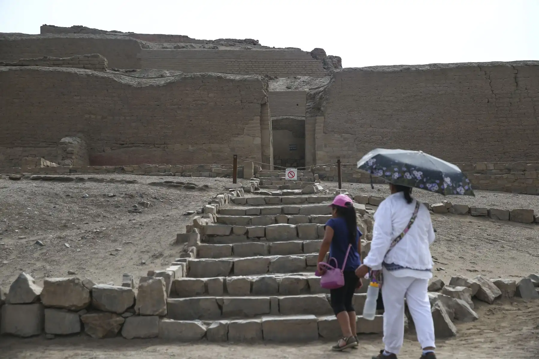 El Museo de Sitio de Pachacamac realiza diversas actividades por su cuarto aniversario y recibe la visita de turistas nacionales y extranjeros. Foto: ANDINA/Jhonel Rodríguez Robles