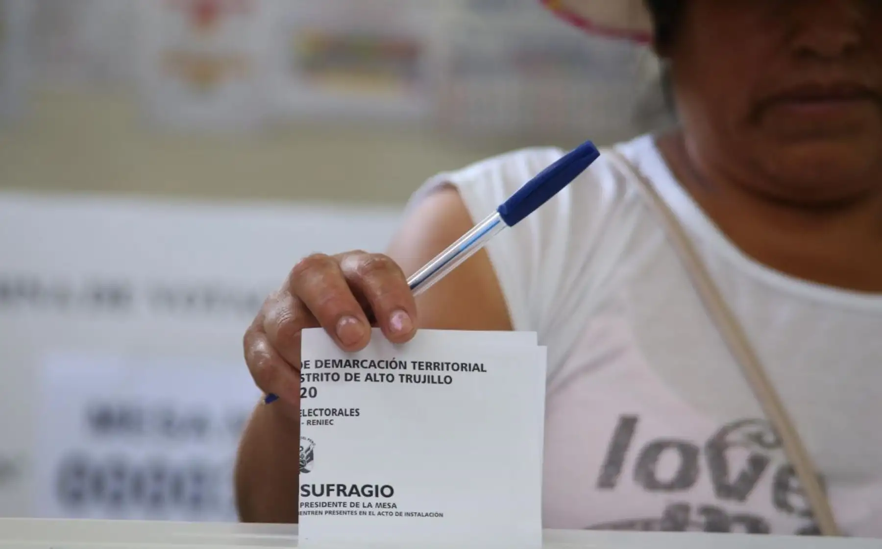 El JNE viene fiscalizando el normal desarrollo del proceso electoral de consulta vecinal, en los distritos de El Porvenir y Florencia de Mora, región LaLibertad, donde se decidirá la propuesta de creación del distrito de Alto Trujillo. Foto: JNE/Difusión