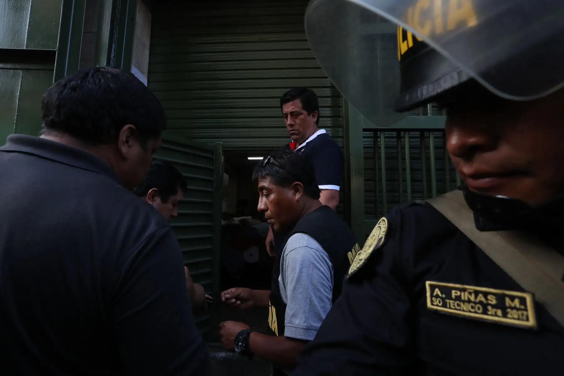 Allanan 11 inmuebles a la familia de Nemesio Guizado empresario del emporio de Gamarra, vinculado a la organización criminal del ex alcalde de La Victoria Elías Cuba. Foto: ANDINA/Melina Mejía
