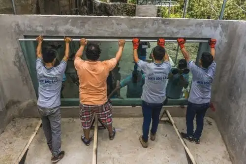 San Martín construye en Tarapoto el primer acuario ecológico y de alimento vivo.