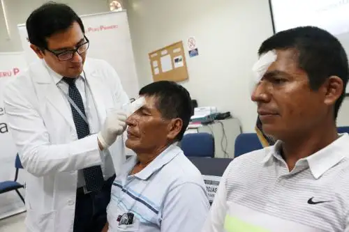 El doctor Juan Almeyda, director general de la Dirección General de Donaciones, Trasplantes y Banco de Sangre (Digdot) del Ministerio de Salud, informó que este año se busca impulsar el trasplante de córnea. Foto: ANDINA/Melina Mejía