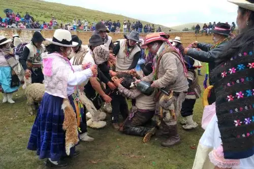 Ondores celebra tradicional fiesta de la Herranza e inicia festejos por carnavales en Junín. Foto: Pedro Tinoco