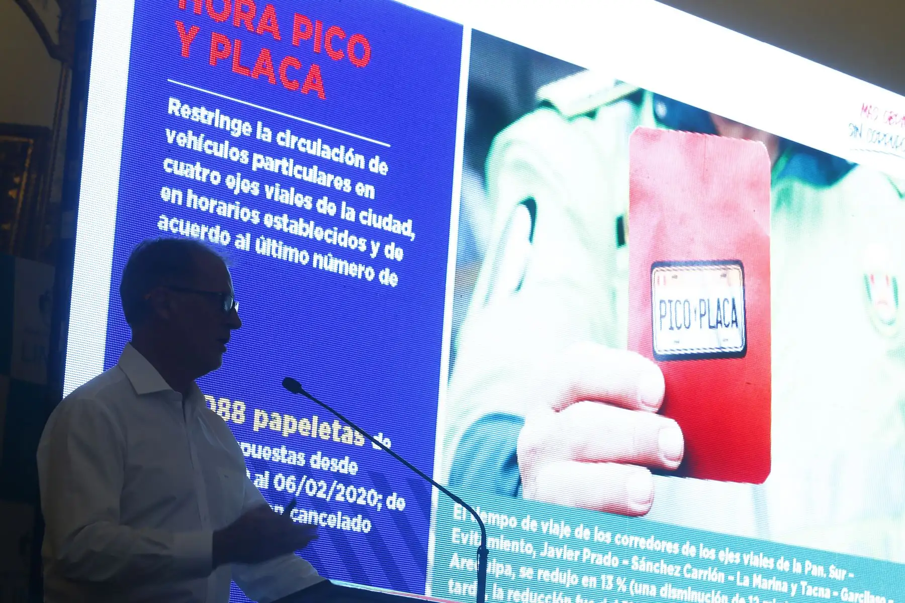 El alcalde de Lima, Jorge Muñoz, informa sobre los principales logros de su gestión durante el 2019. Foto: ANDINA/Jhonel Rodríguez Robles