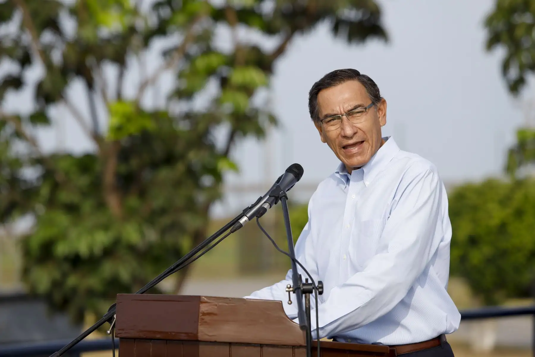El presidente Martín Vizcarra participó en la clausura y entrega del Certificado Único Laboral para jóvenes, Certijoven, a los miembros del Servicio Militar Voluntario de las Fuerzas Armada. Foto: ANDINA/ Prensa Presidencia