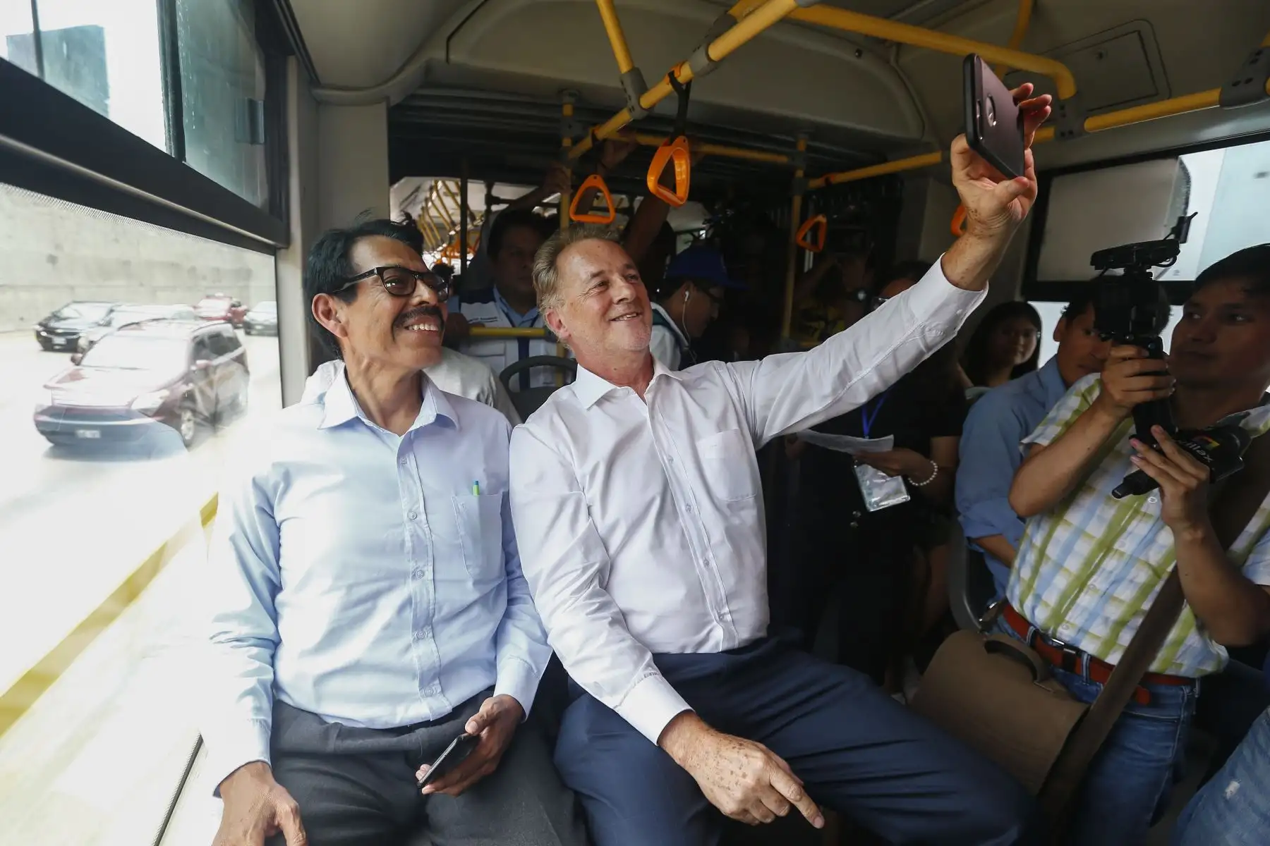 El alcalde Jorge Muñoz inaugura la nueva estación Andrés Reyes del Metropolitano, que beneficiará a 26 mil usuarios que utilizan a diario el servicio. Foto: ANDINA/Jhonel Rodríguez Robles