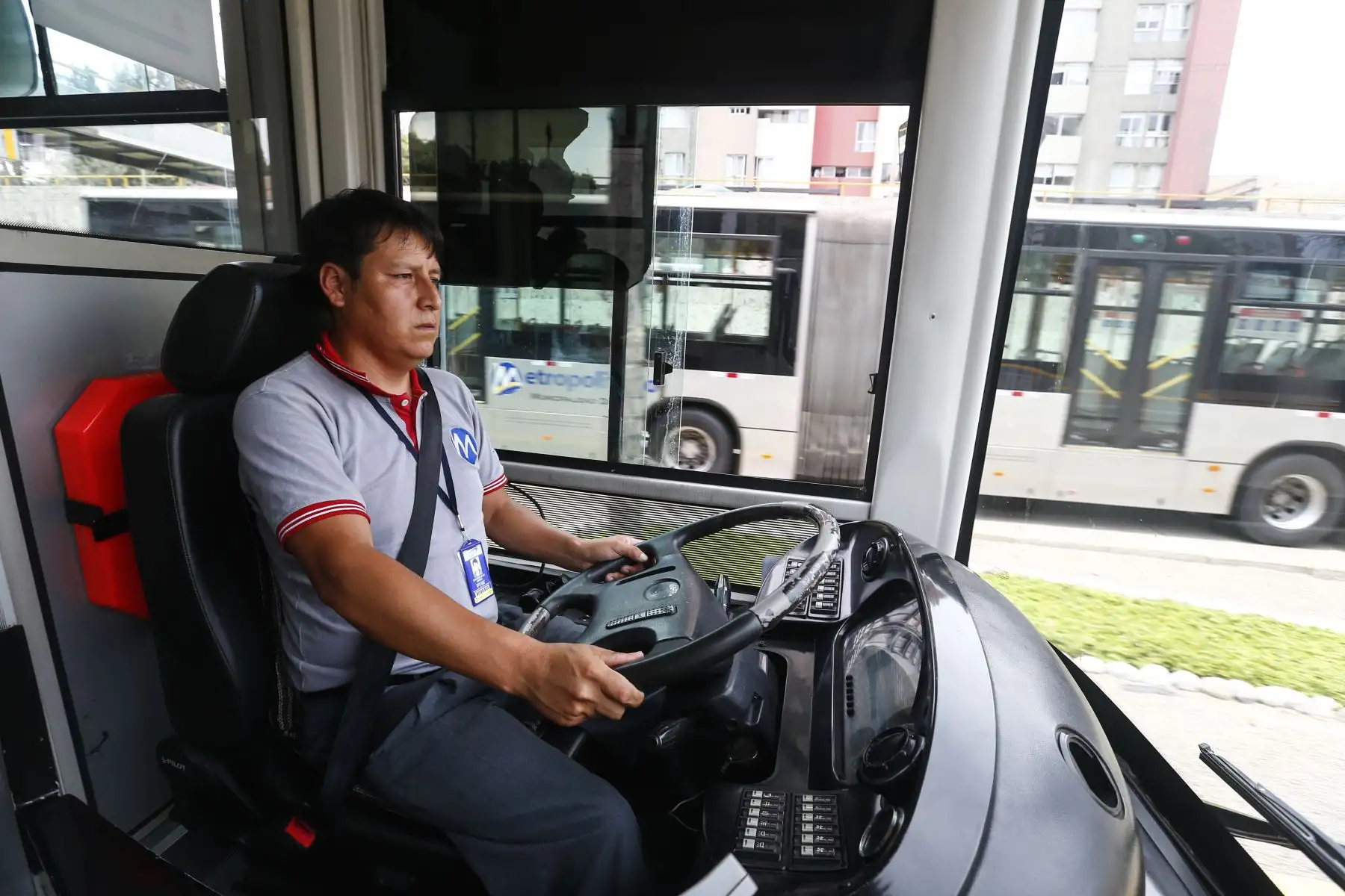 El alcalde Jorge Muñoz inaugura la nueva estación Andrés Reyes del Metropolitano, que beneficiará a 26 mil usuarios que utilizan a diario el servicio. Foto: ANDINA/Jhonel Rodríguez Robles