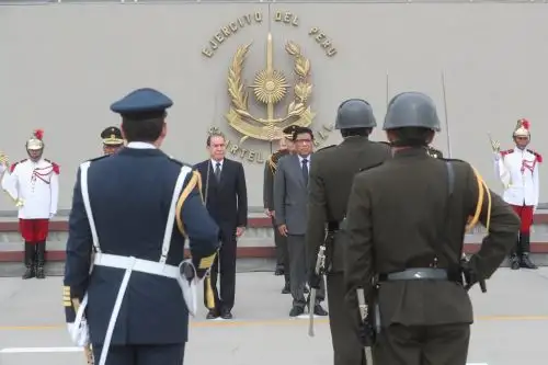 Presidente del Consejo de Ministros, Vicente Zeballos participa en ceremonia por el 25 aniversario de las operaciones del Alto Cenepa.