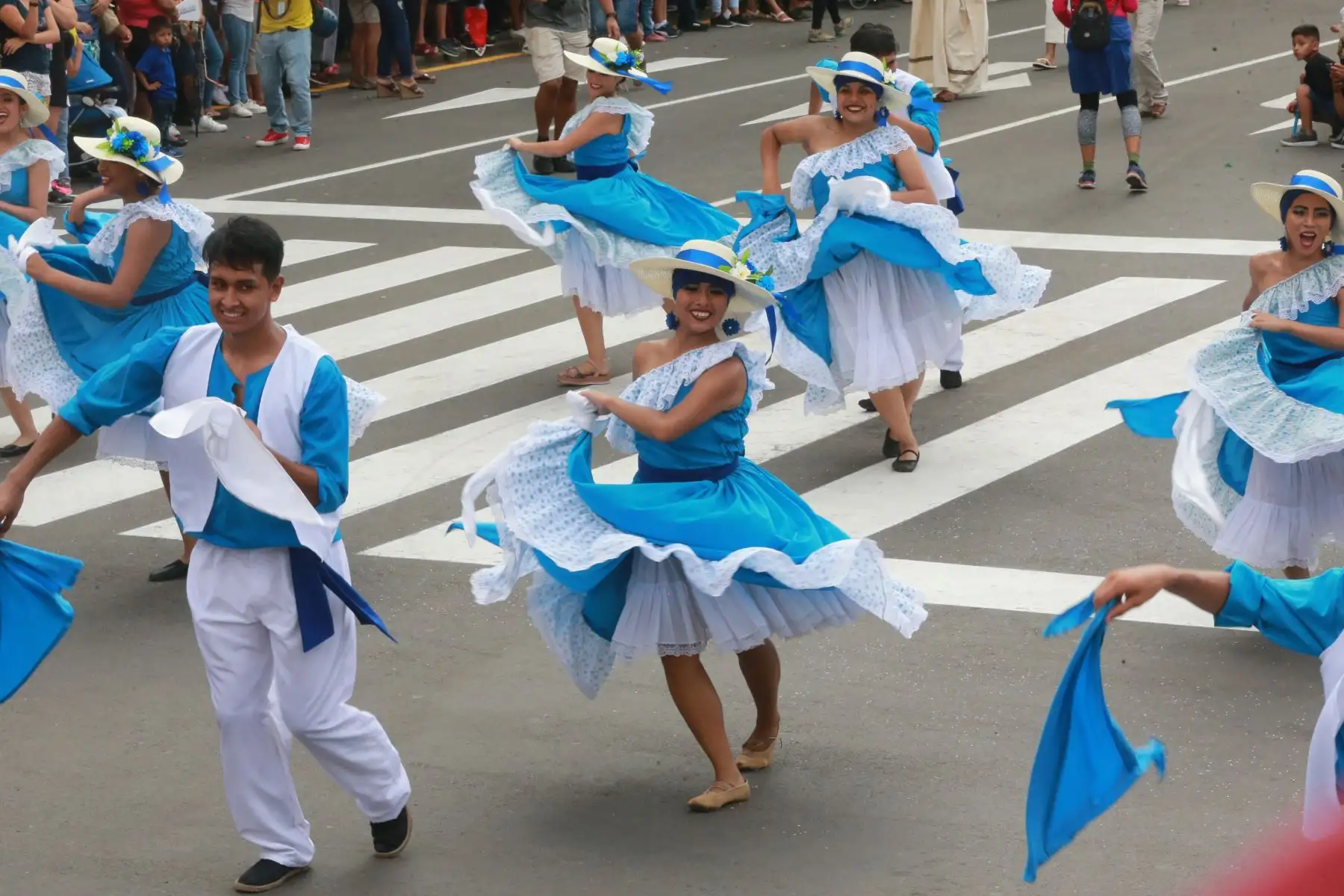 Celebran el Carnaval de Lima en el Centro Histórico.
Foto: ANDINA/Jhony Laurente