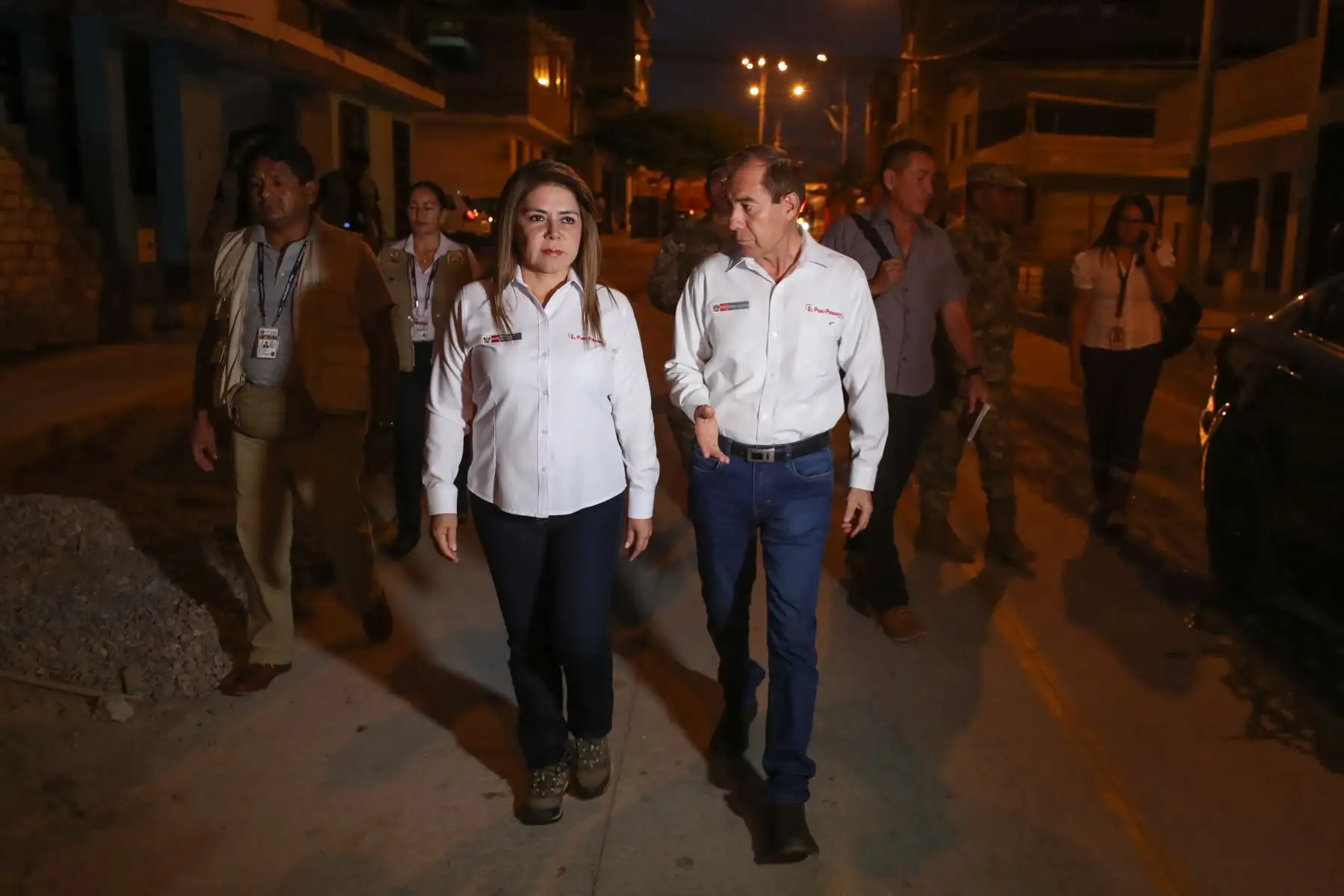 Ministros de Defensa y Salud asistieron a misa, al cumplirse un mes de la tragedia por deflagración en Villa el Salvador.Foto: ANDINA/Mindef