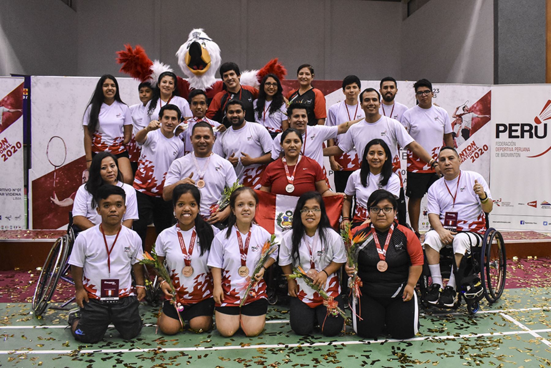 La selección peruana de parabadminton conquistó 10 medallas (tres de oro, tres de plata y cuatro de bronce) en el penúltimo certamen clasificatorio rumbo a los Juegos Paralímpicos Tokio 2020