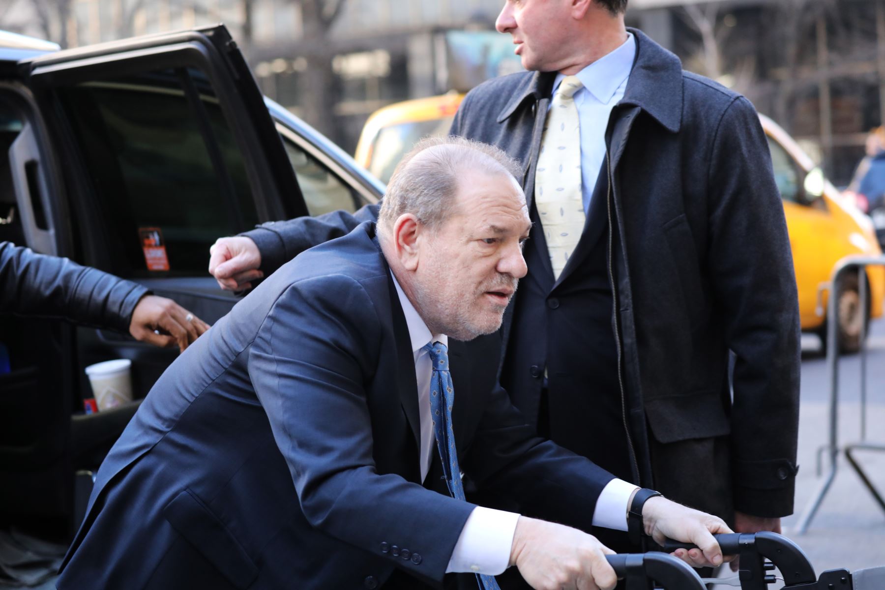 Harvey Weinstein apela su condena por delitos sexuales. AFP