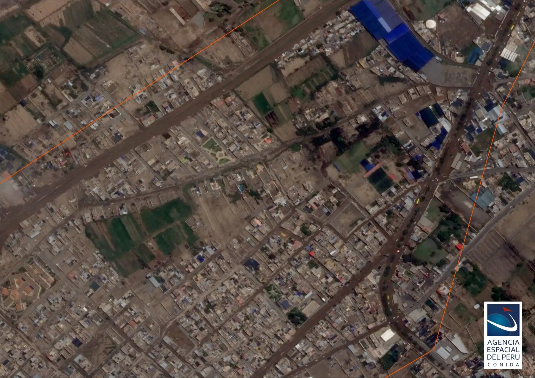 Satélite PerúSAT-1 capta zona de emergencia tras huaicos en Tacna

Foto: CONIDA