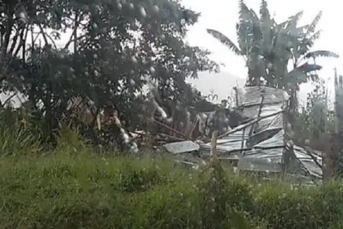 Amazonas: fuertes vientos dañan 6 viviendas en distrito de San Nicolás