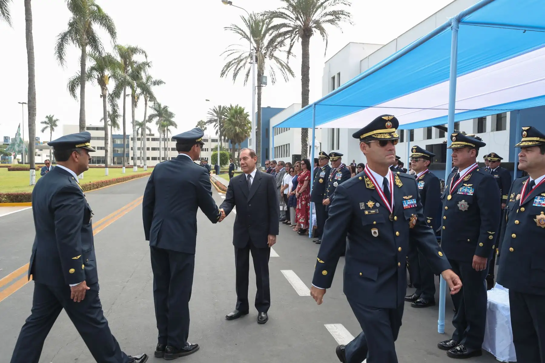 Ministro de Defensa presidió  ceremonia por el 25º aniversario de las operaciones en el Alto Cenepa a personal de las Fuerza Aérea del Perú. Foto:ANDINA/MINDEF