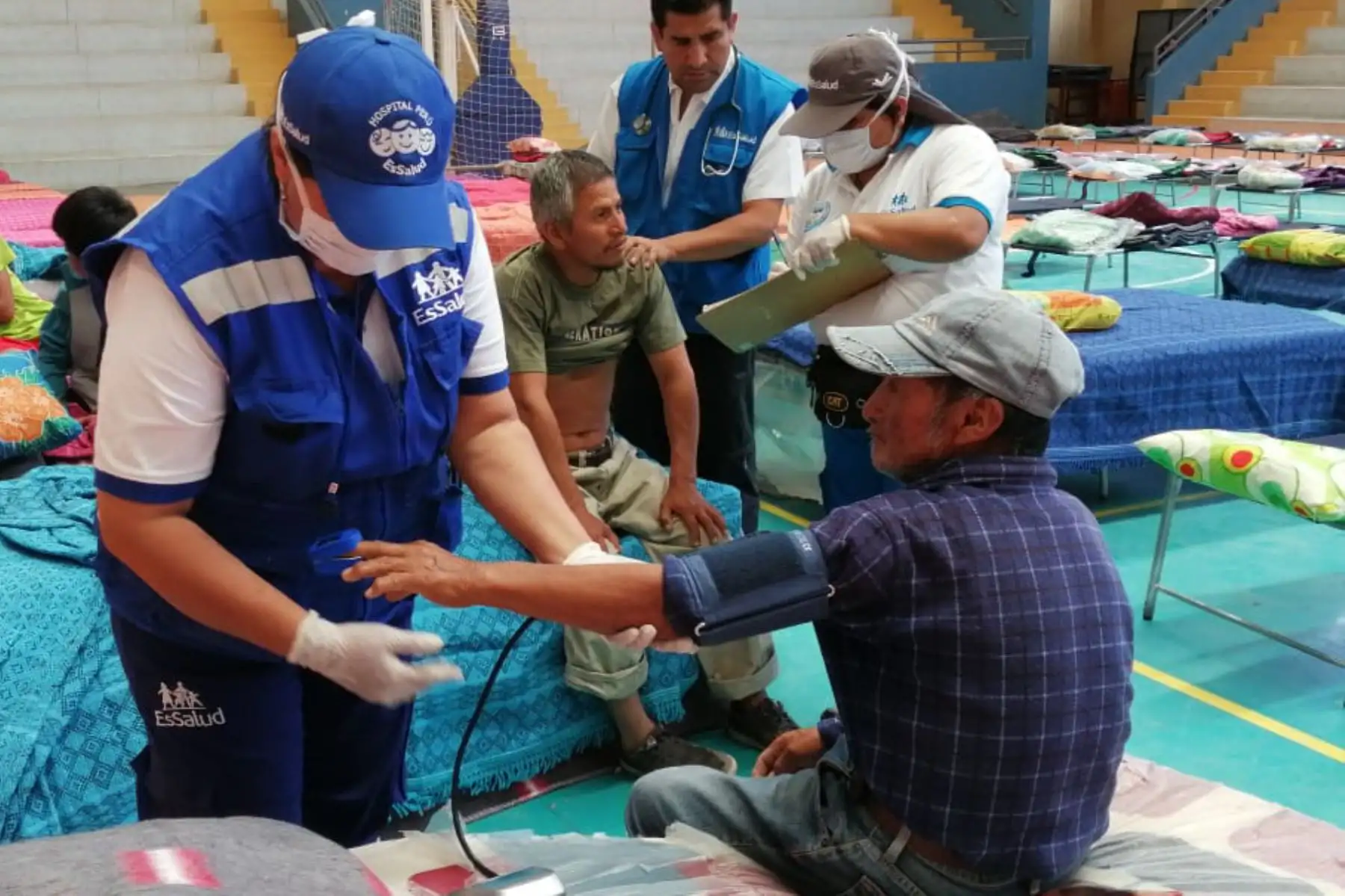 EsSalud despliega brigadas itinerantes en todo el país para atención de salud de posibles casos de coronavirus Covid-19. ANDINA/Difusión