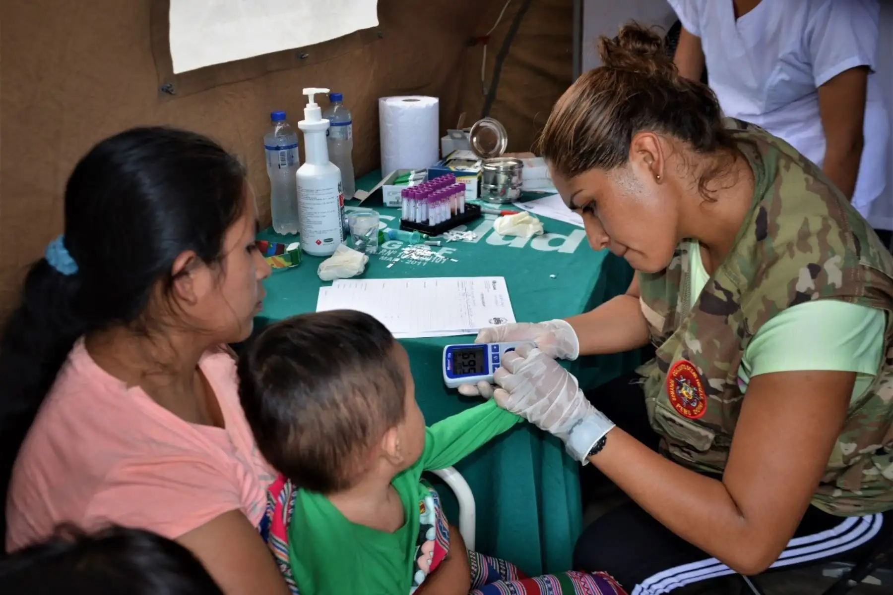 El Comando Conjunto de las Fuerzas Armadas lideró la primera campaña multisectorial del 2020 en la comunidad nativa de Cubantia, ubicada en el distrito de Pango, departamento de Junín, donde se benefició a 12,000 pobladores que accedieron a diversos servicios del Estado.