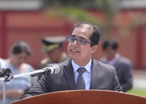 Viceministro de Justicia, Alex Rueda Borrero.