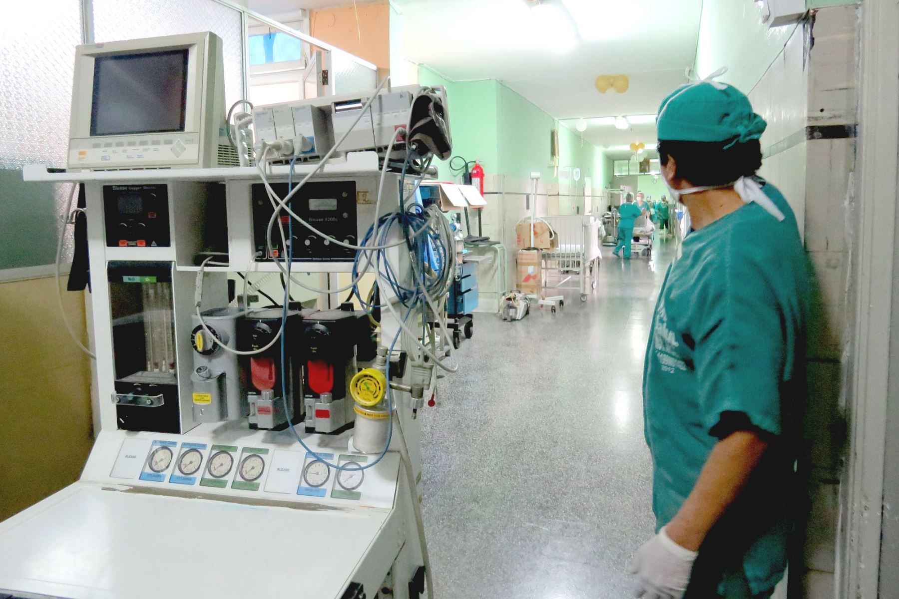 Así se prepara el hospital La Caleta de Chimbote, en Áncash, para enfrentar posibles casos de coronavirus. ANDINA/Difusión