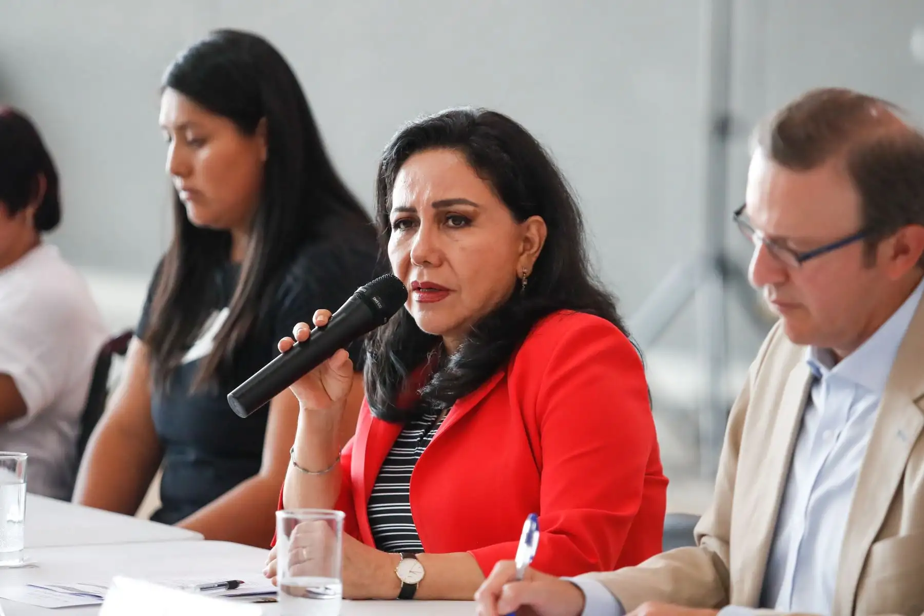 Ministra de la Mujer, Gloria Montenegro. Foto: ANDINA/Renato Pajuelo