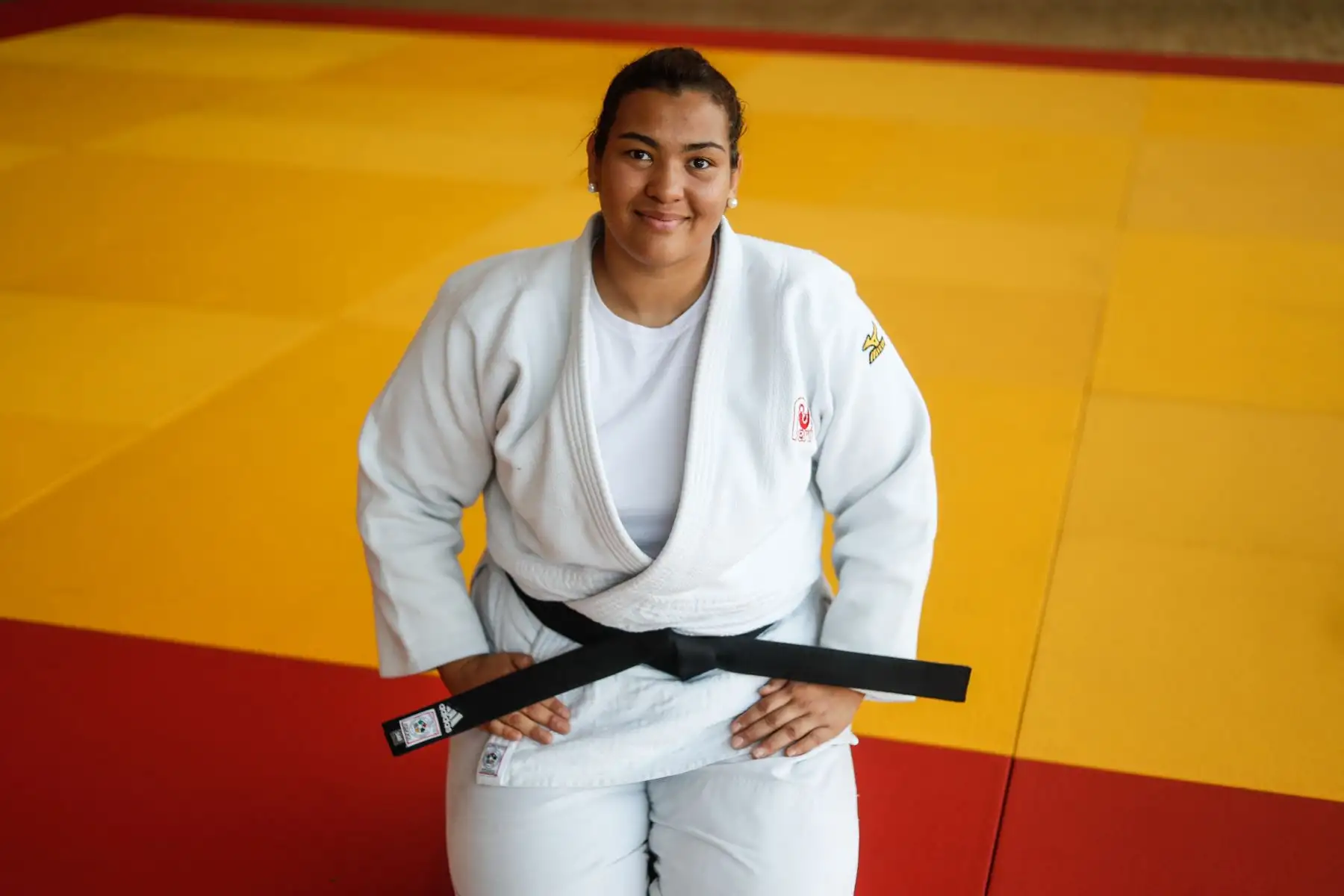 Yuliana Bolívar, medalla de bronce en Judo. Foto: ANDINA/Renato Pajuelo