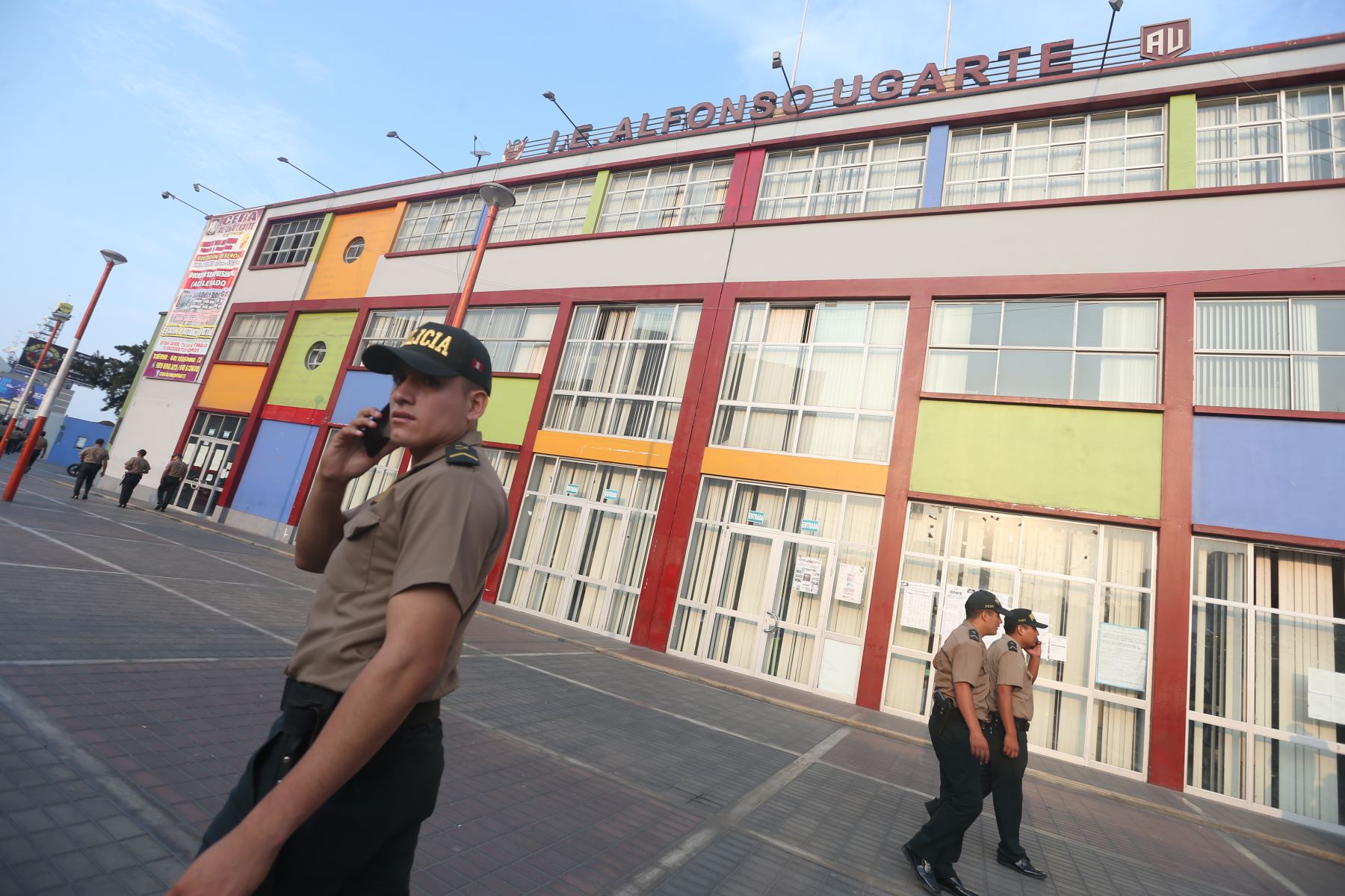 Plan Escolar Seguro 2020 estará a cargo de la Policía Nacional del Perú quienes brindarán seguridad a los alumnos antes y después de las actividades escolares. Foto: ANDINA/Jhonel Rodríguez Robles