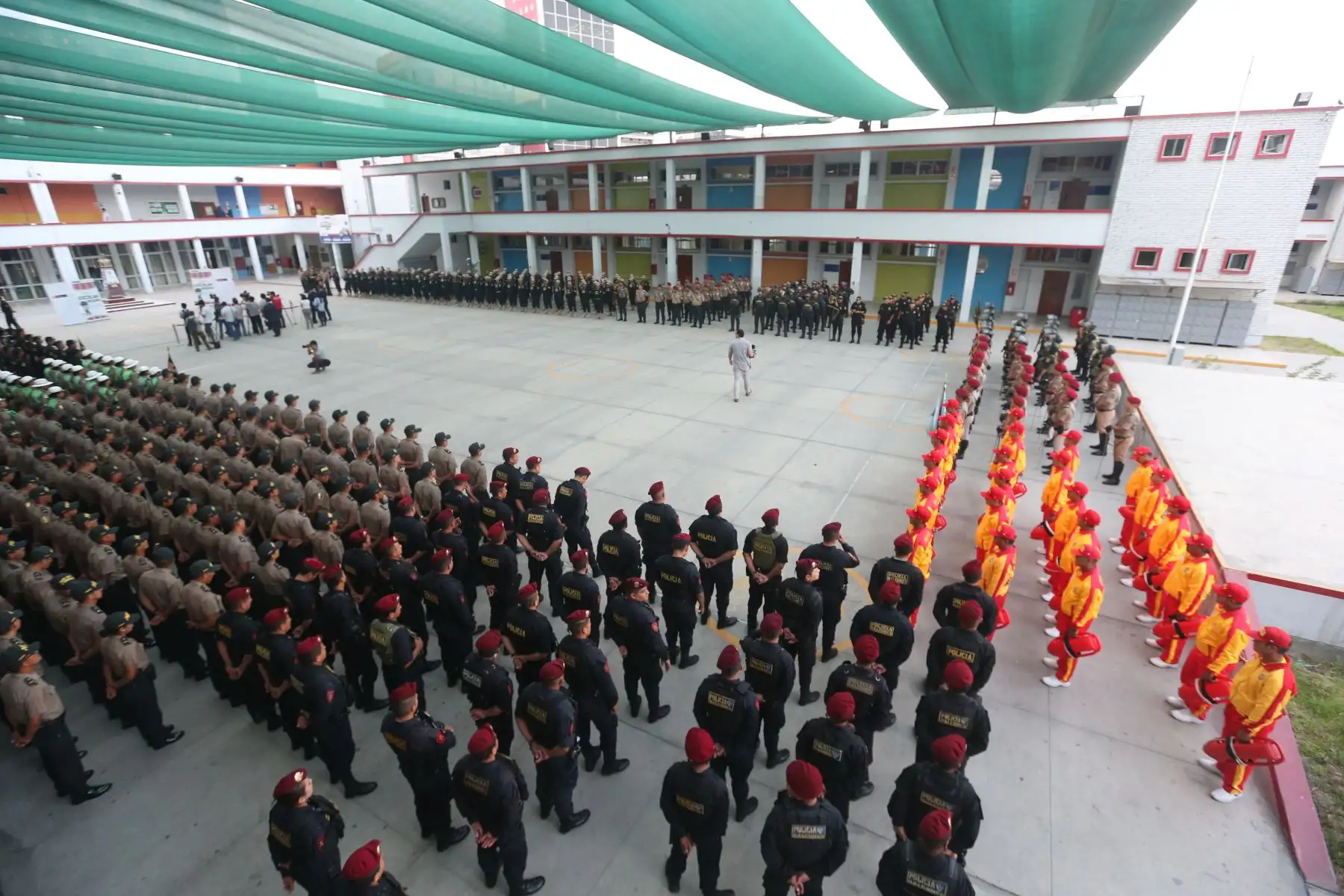 Plan Escolar Seguro 2020 estará a cargo de la Policía nacional del Perú quienes brindarán seguridad a los alumnos antes y después de las actividades escolares. Foto: ANDINA/Jhonel Rodríguez Robles