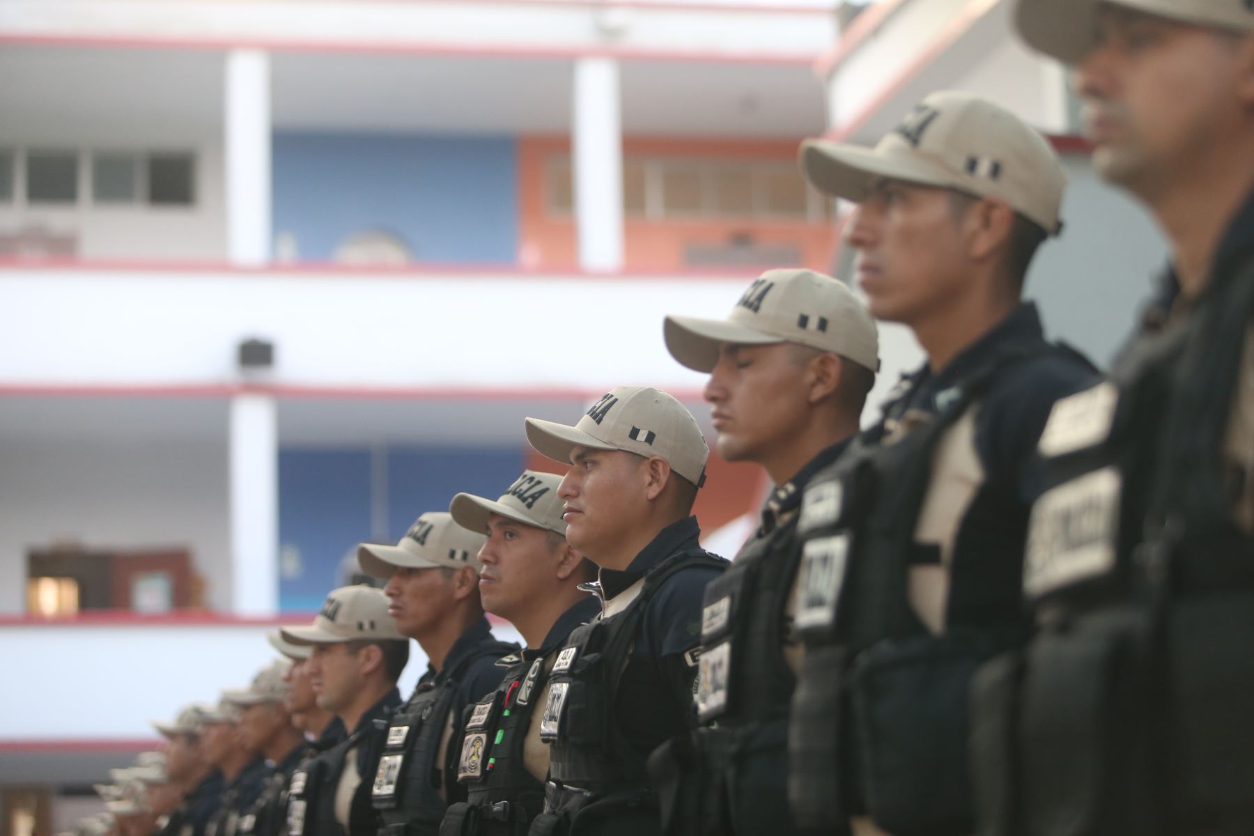 Serán alrededor de 30 mil policías de distintas unidades operativas los que brindarán seguridad a la población escolar. Foto: ANDINA/Jhonel Rodríguez Robles