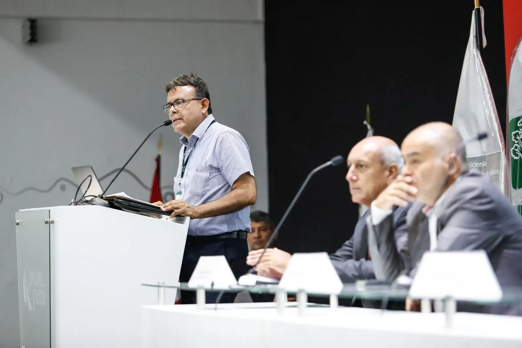 Guillermo Paz, representante de Serfor. Foto: ANDINA/Renato Pajuelo Foto: ANDINA/Renato Pajuelo