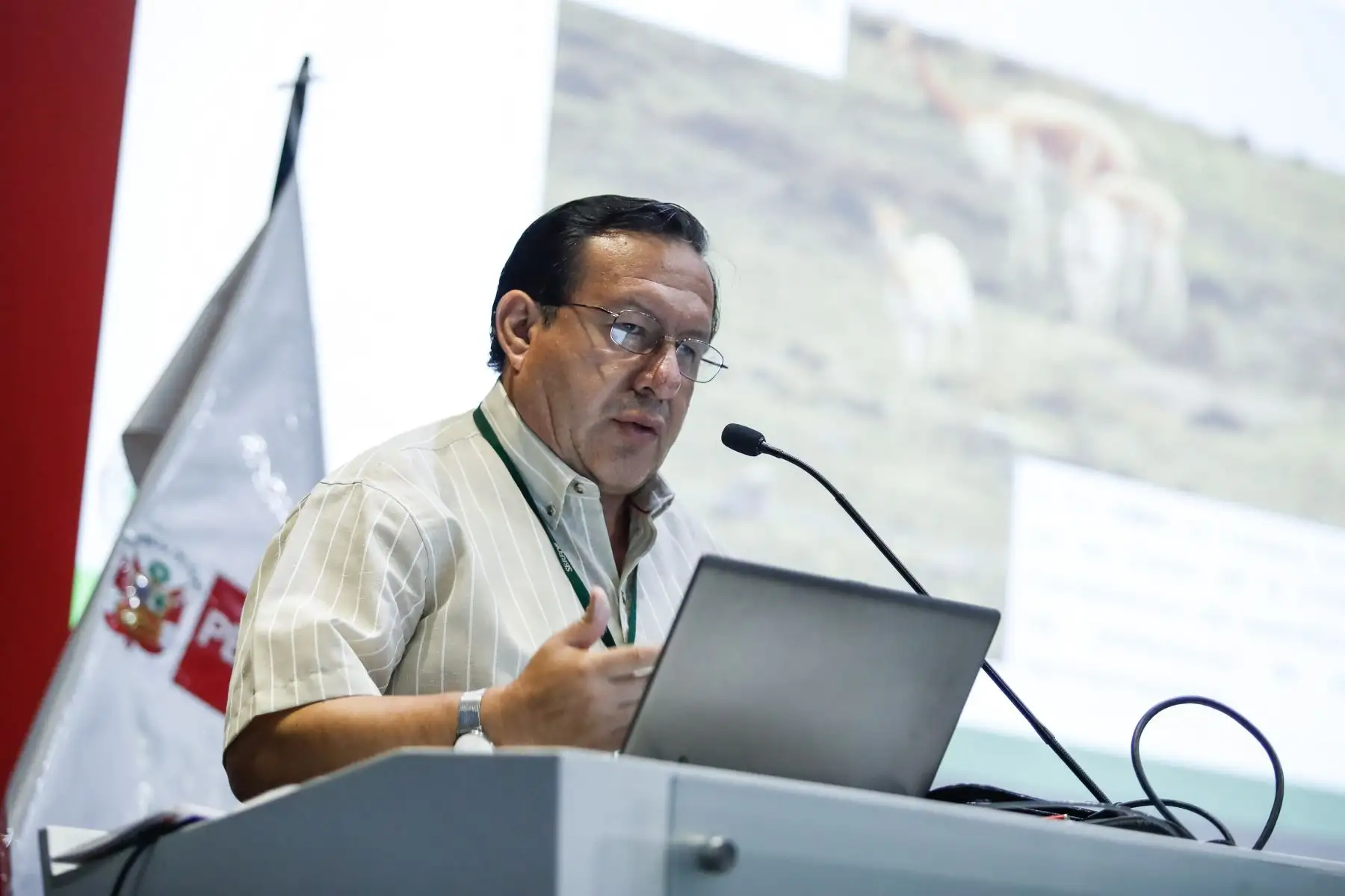 José Luis Verano, representante de Serfor. Foto: ANDINA/Renato Pajuelo