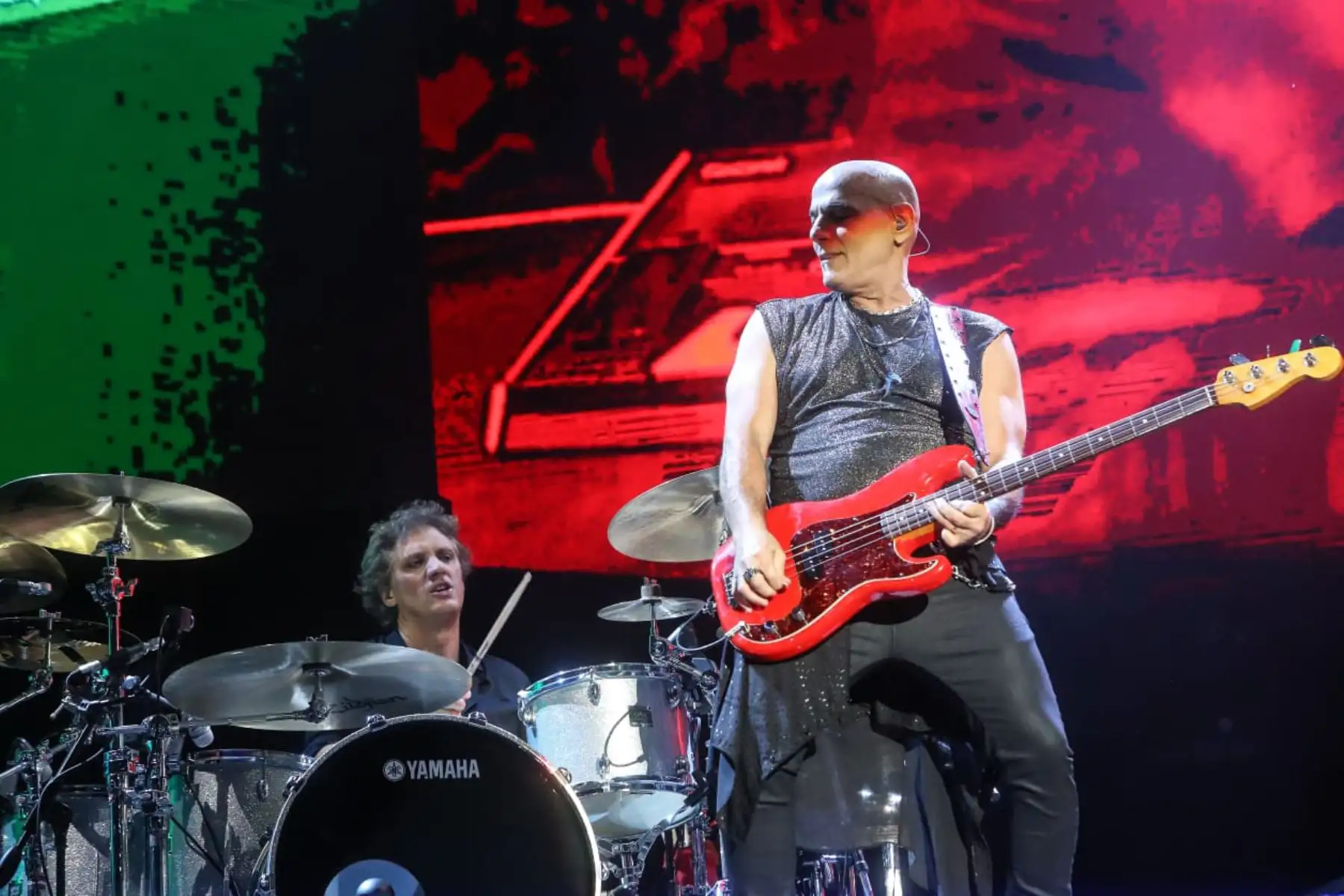 Concierto “Gracias totales”en el Estadio Nacional de Lima, con grandes invitados internacionales, en homenaje al grupo de rock histórico Soda Stereo.
Foto: ANDINA/Andrés Valle