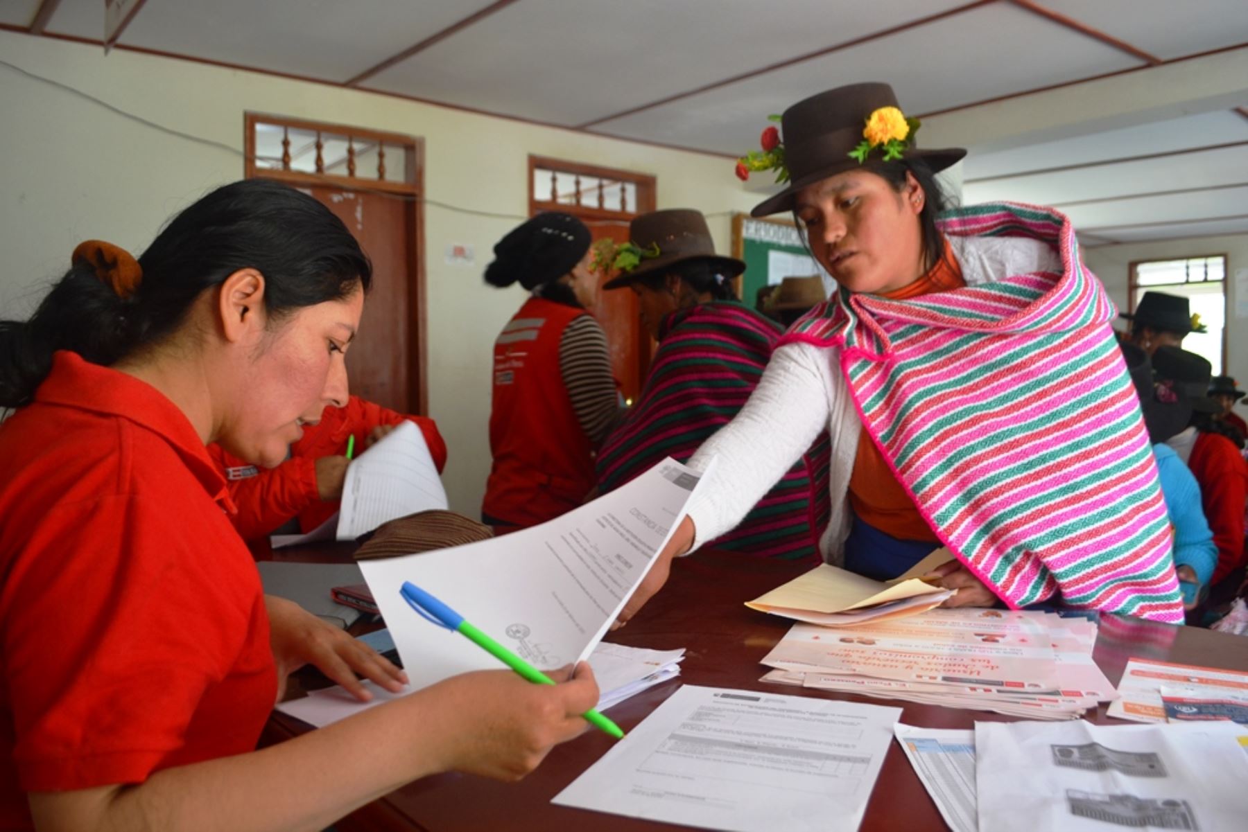 Servicio itinerante de programa Juntos benefició a 892 familias rurales de Huánuco. ANDINA/Difusión