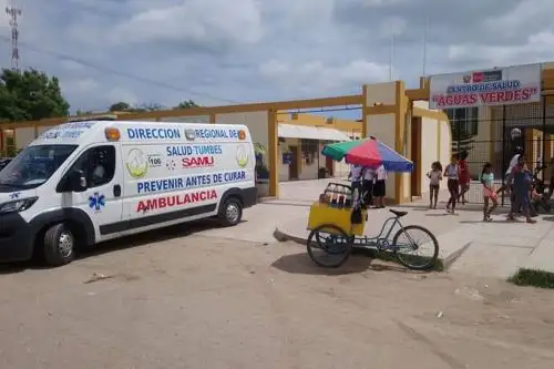 Presunto afectado por coronavirus en Tumbes se encuentra aislado en un ambiente del centro de salud de Aguas Verdes. ANDINA/Difusión