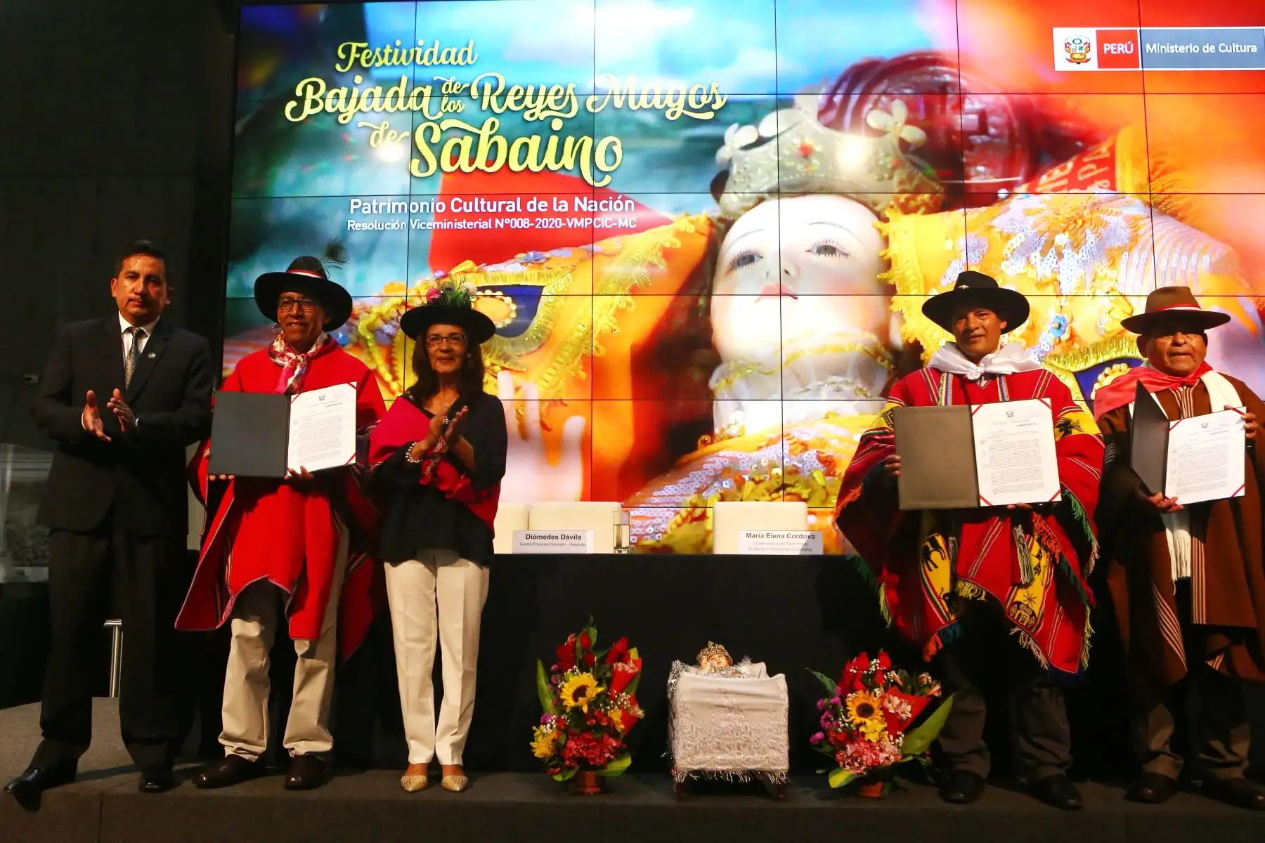 Declaran Patrimonio Cultural a fiesta de Bajada de los Reyes Magos de Sabaino, la festividad pertenece a la provincia de Antamanba, en Apurímac.
 Foto: ANDINA/Héctor Vinces