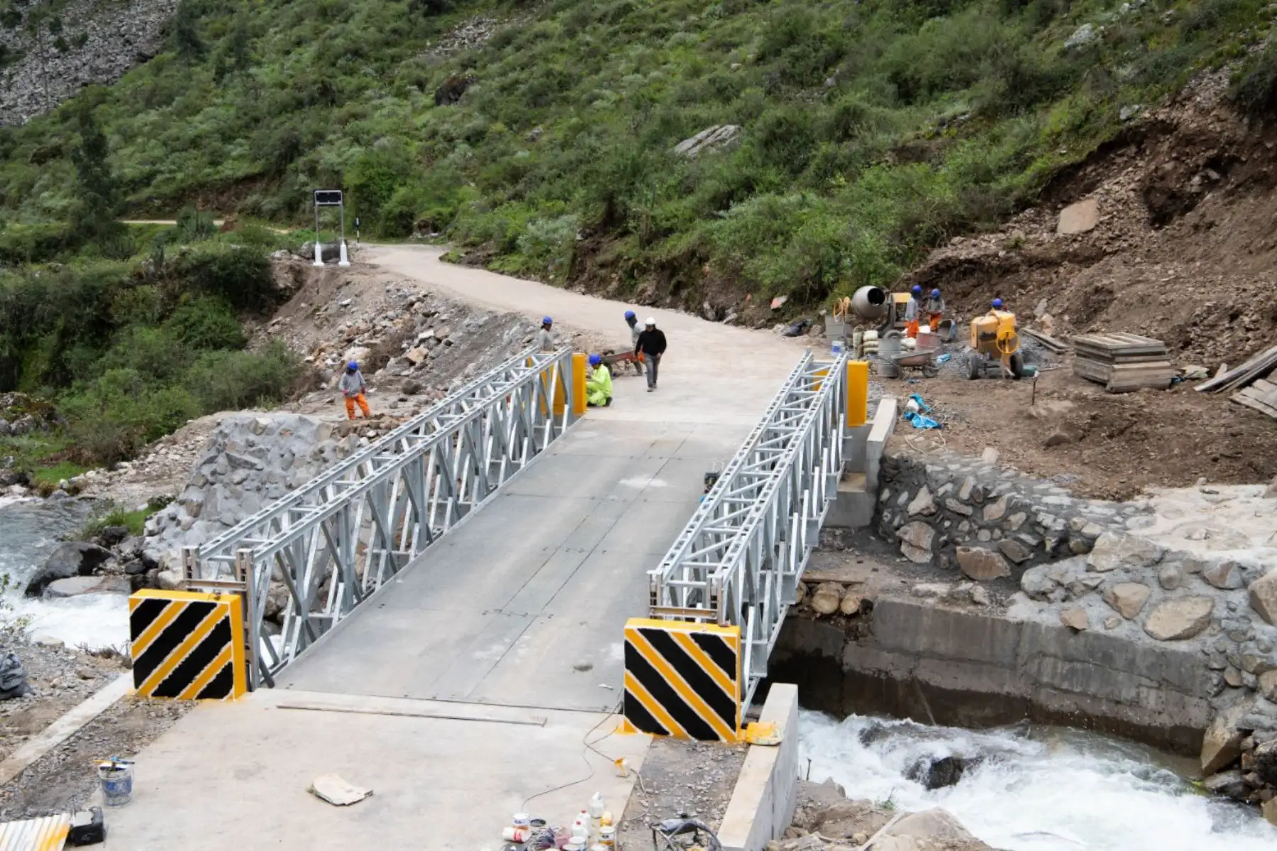Provías Descentralizado, unidad ejecutora del MTC, ya ha instalado nueve puentes modulares en diversas regiones.