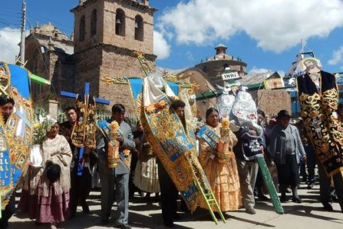 Fiesta de las Cruces en la región Puno, la más emblemática del mes de mayo.  ANDINA/Difusión