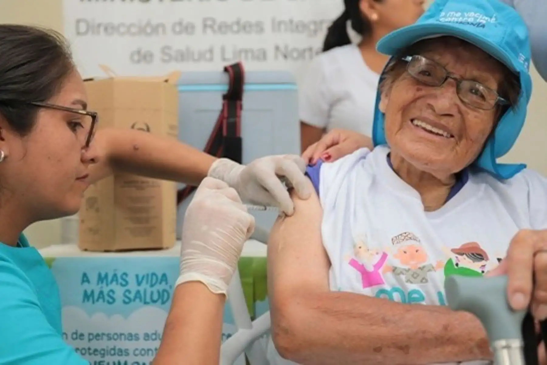 Coronavirus: adultos mayores vacunados contra neumococo el 2019 solo tendrán resfrío fuerte. Foto: ANDINA/difusión.